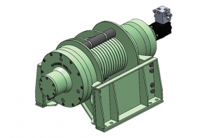 Wyciągarka hydrauliczna HAMMER HMW 25.0 PHT-EN-P - Pneumatic Clutch ***