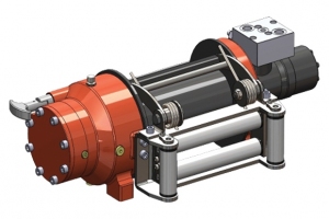 Wyciągarka hydrauliczna HAMMER HMW 4.3 PHT-EN - Manual clutch (ALUMINUM BODY)