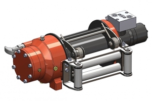 Wyciągarka hydrauliczna HAMMER HMW 5.0 PHT-P- Pneumatic Clutch (ALUMINUM BODY)