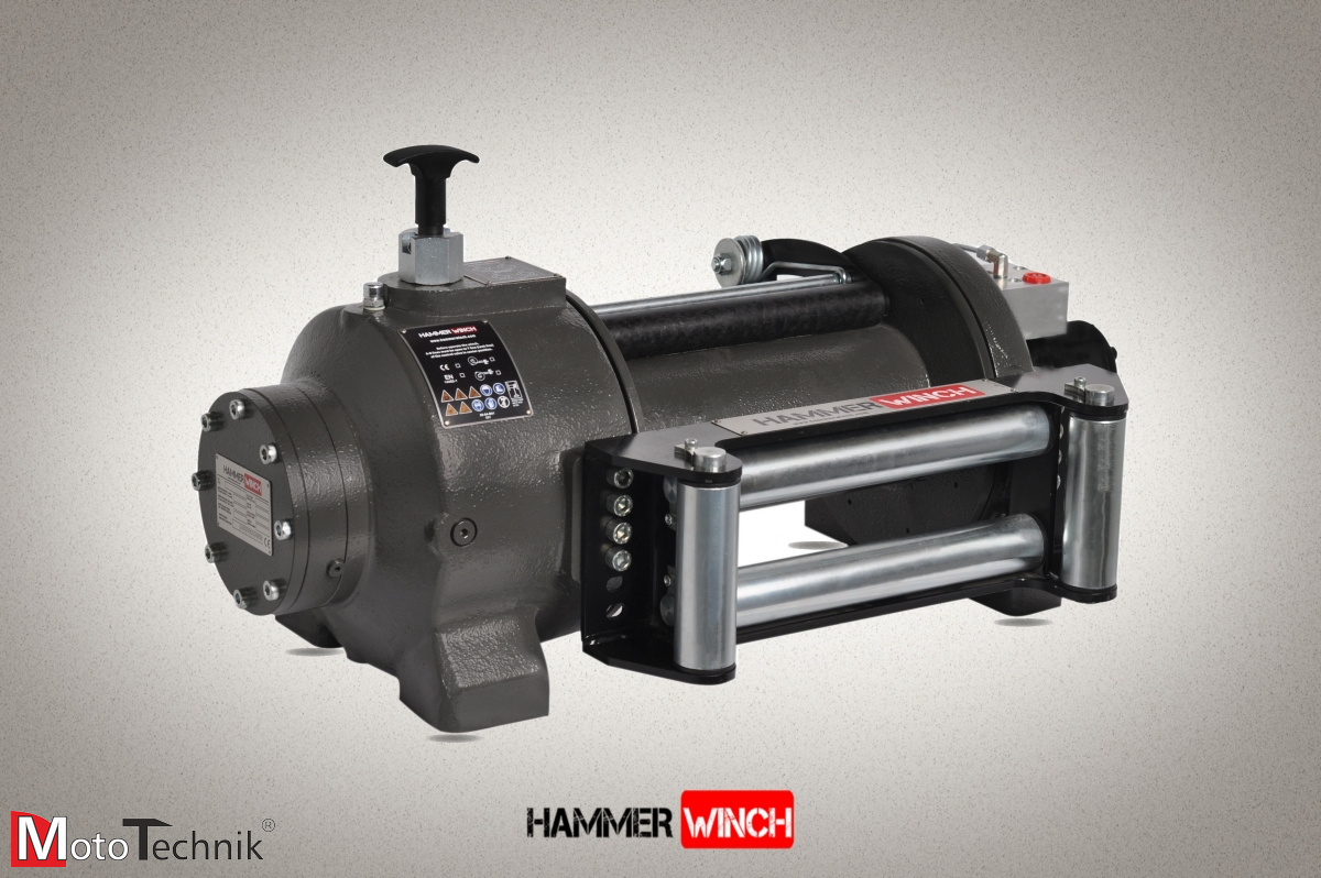 Wyciągarka hydrauliczna HAMMER HMW 15.0 PHT-P- Pneumatic Clutch *