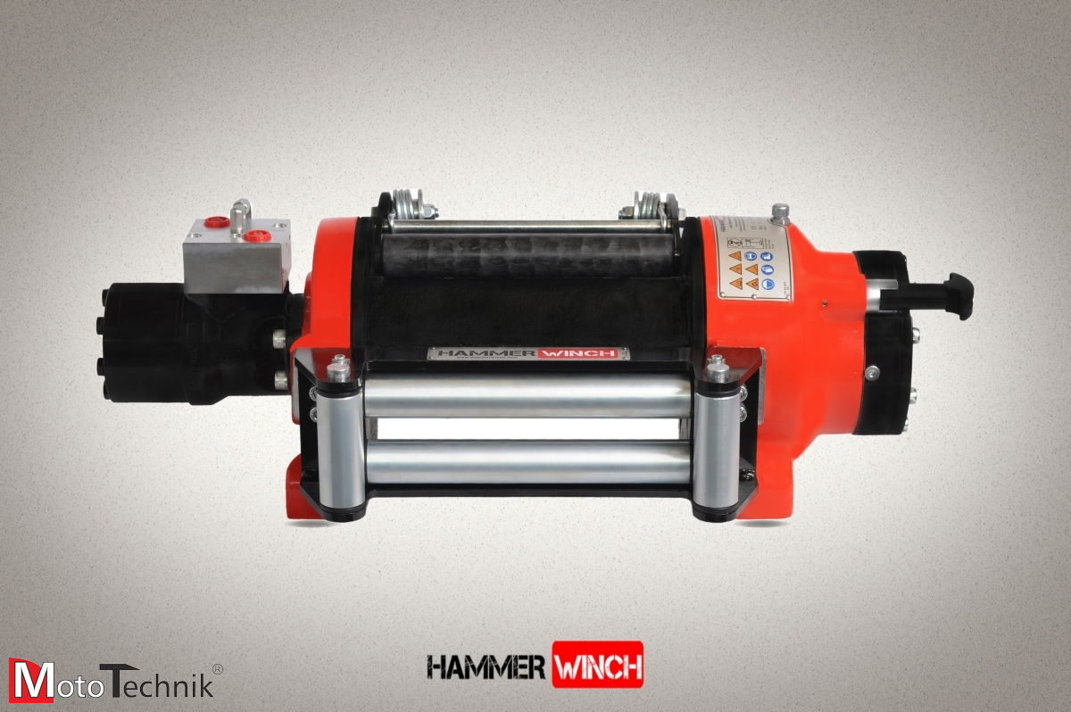 Wyciągarka hydrauliczna HAMMER HMW 6.8 PHT-ST-P- Pneumatic Clutch (STEEL BODY )